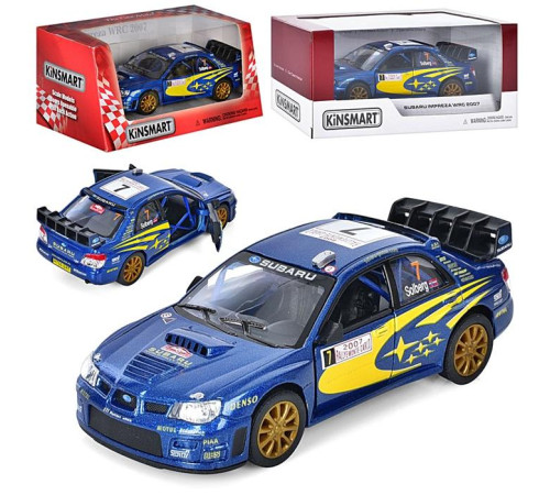 Машина метал. Subaru Impreza WRC (KT5328W)